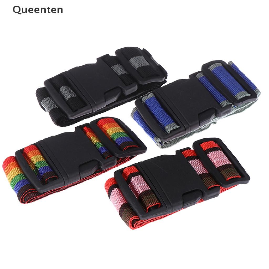 Queenten Luggage Strap Cross Belt Packing 180CM Adjustable Travel Buckle Baggage Belts QT