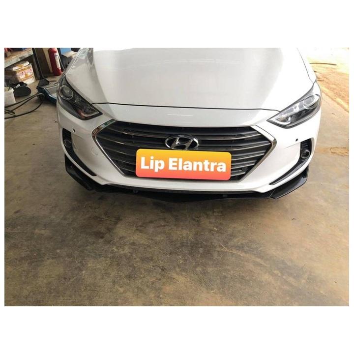 Lip trước ,cản trước Elantra mẫu thể thao,nhựa ABS Cao Cấp Chống Va Đập Tốt