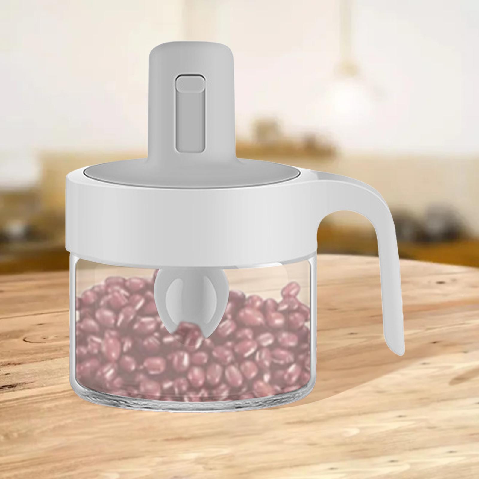 Household Seasoning Jar with Lids Spoon Spice Bottle, for Pepper Seasoning Spice