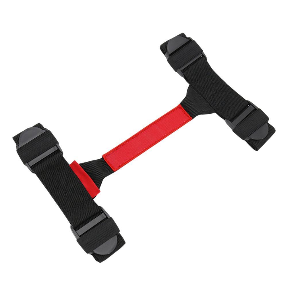 Motorcycle Side Aluminum Box Handle Strap Rope for F800GS Red