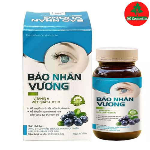 Bảo Nhãn Vương Plus, hỗ trợ giảm nguy cơ thoái hoá điểm vàng, đục thuỷ tinh thể