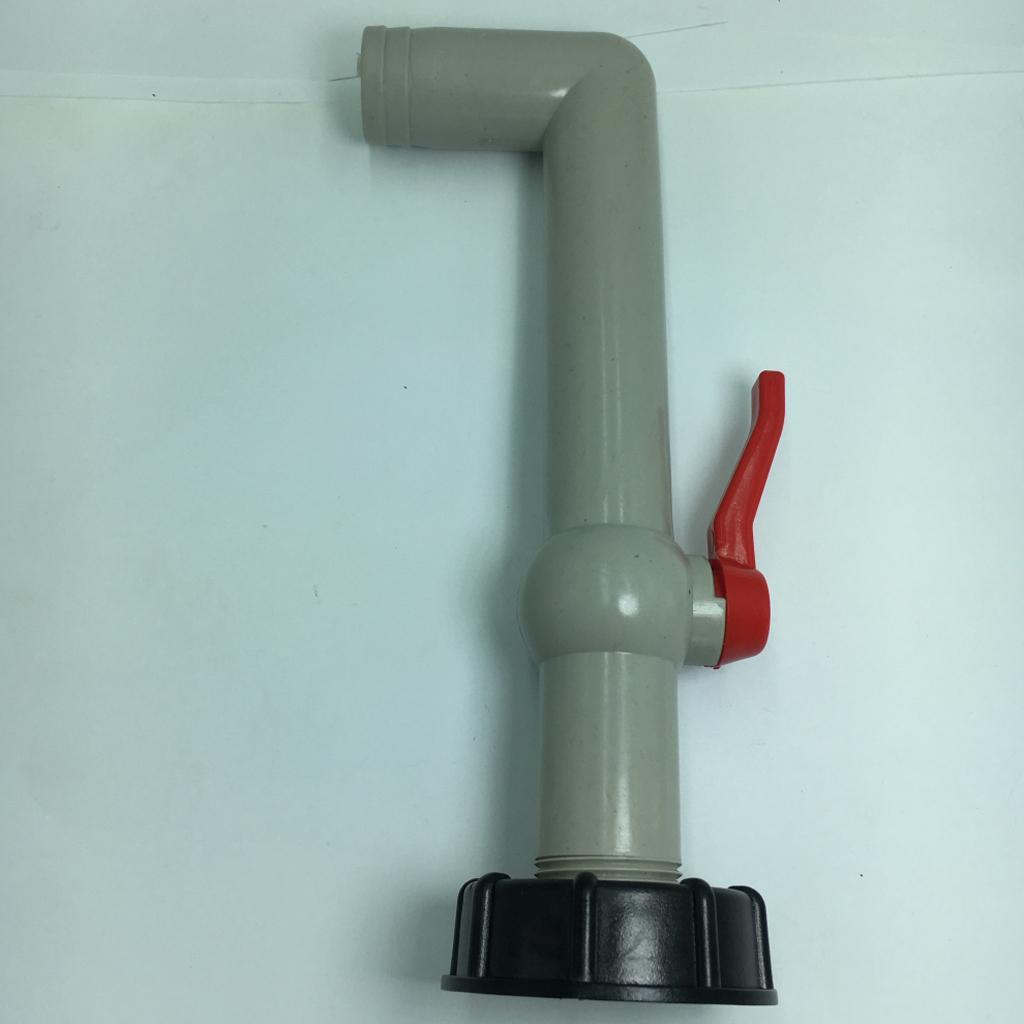 Set of 2, IBC 1L Tank IBC Tote Tap Adapter S60x6 Thread Part Outlet Fitting