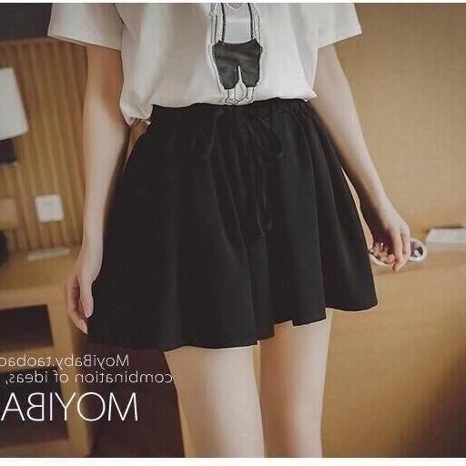 Váy Quần nhiều màu, chất voan Chiffon siêu mát, có lót lưng thun cho bạn nữ mặc nhà hoặc dạo phố