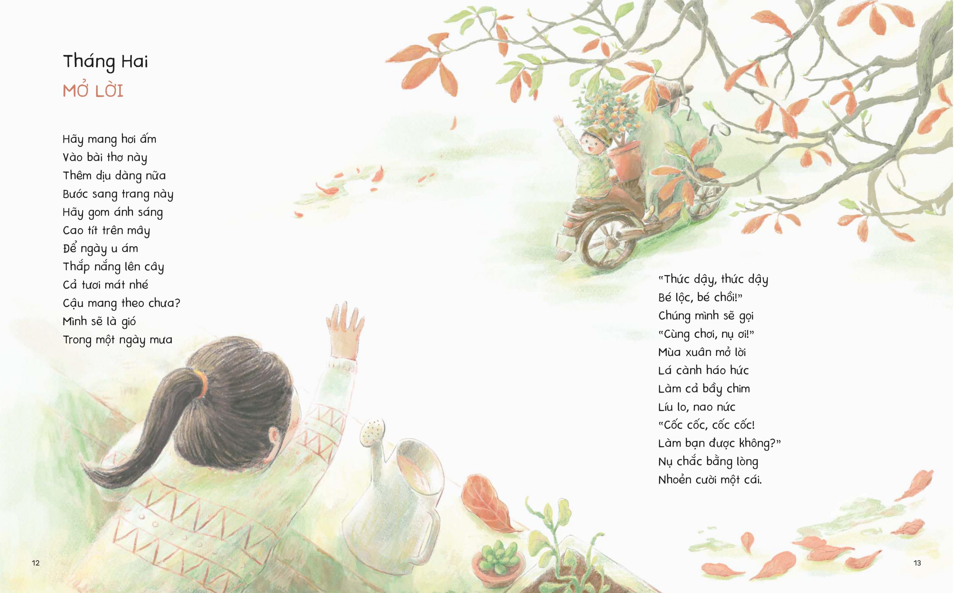 Sách - Mỗi Tháng Tặng Cậu Một Bài Thơ