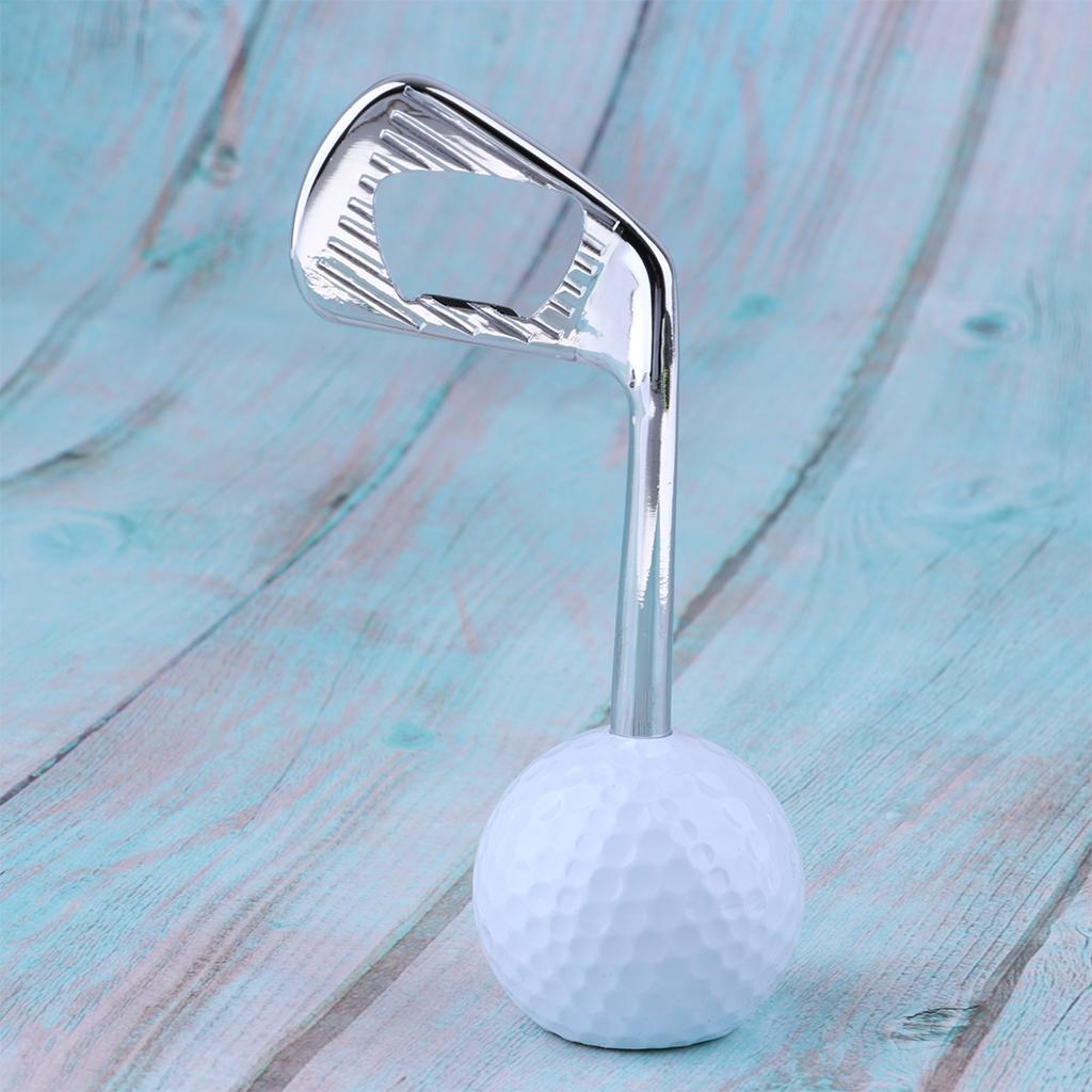 4x Beer Bottle Opener Golfer Enthusiast Gift Club Counter Bar Decor