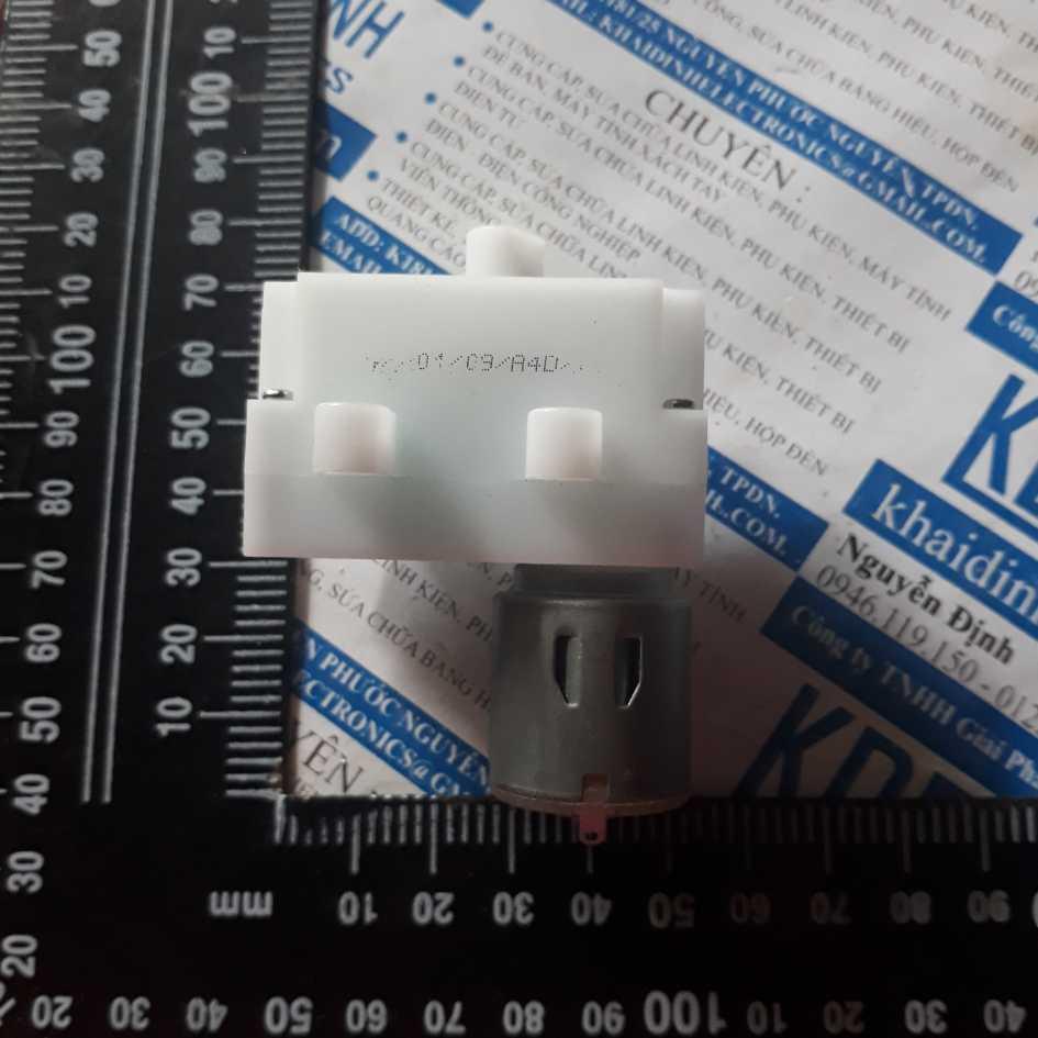 động cơ giảm tốc R-260, vỏ nhựa, 6V, 0,12A kde2535