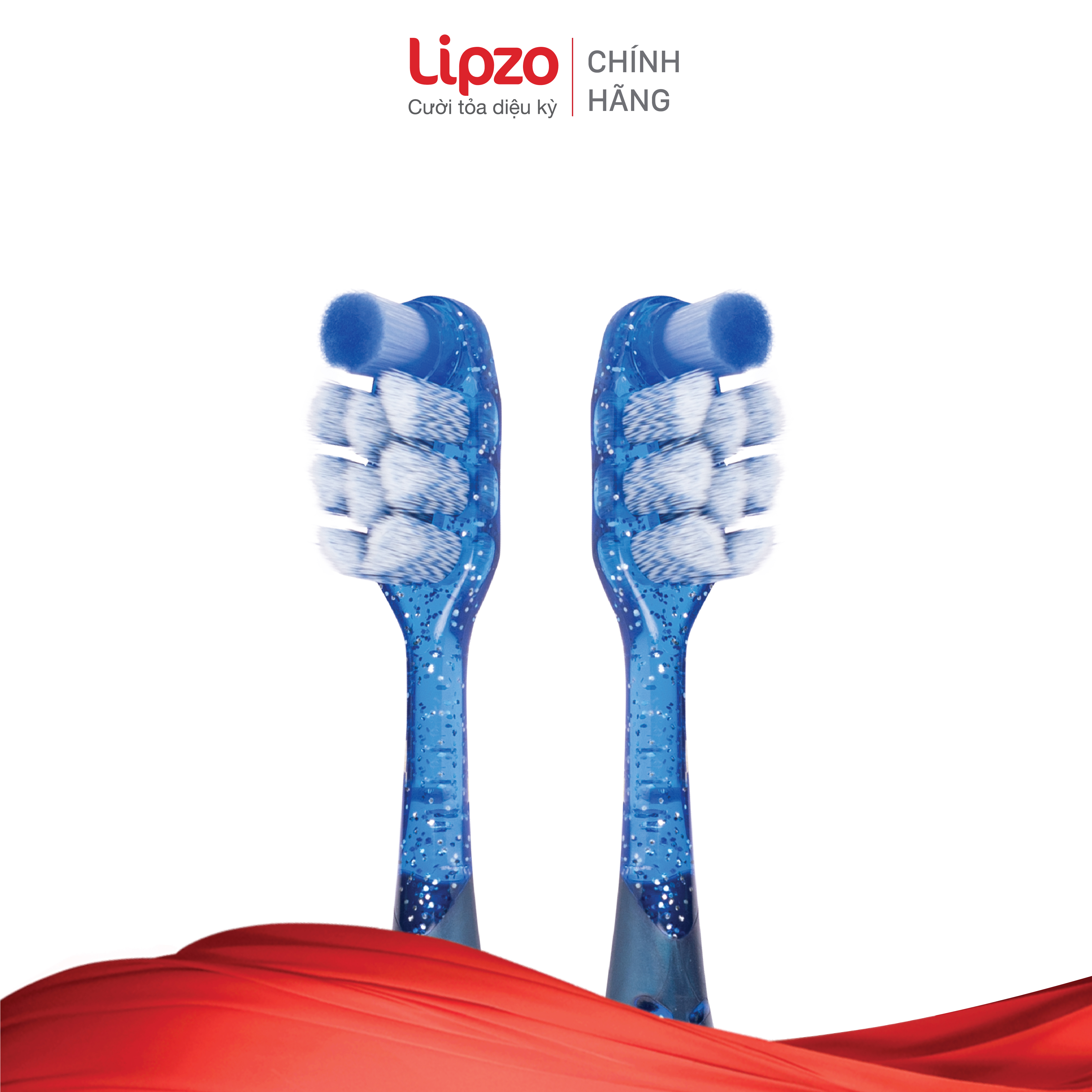 Bàn Chải Đánh Răng Lipzo ProCare Cao Cấp Công Nghệ Lông Chỉ Tơ Xoắn Kép Kết Hợp Lông Sợi Tynnex Làm Sạch Mảng Bám