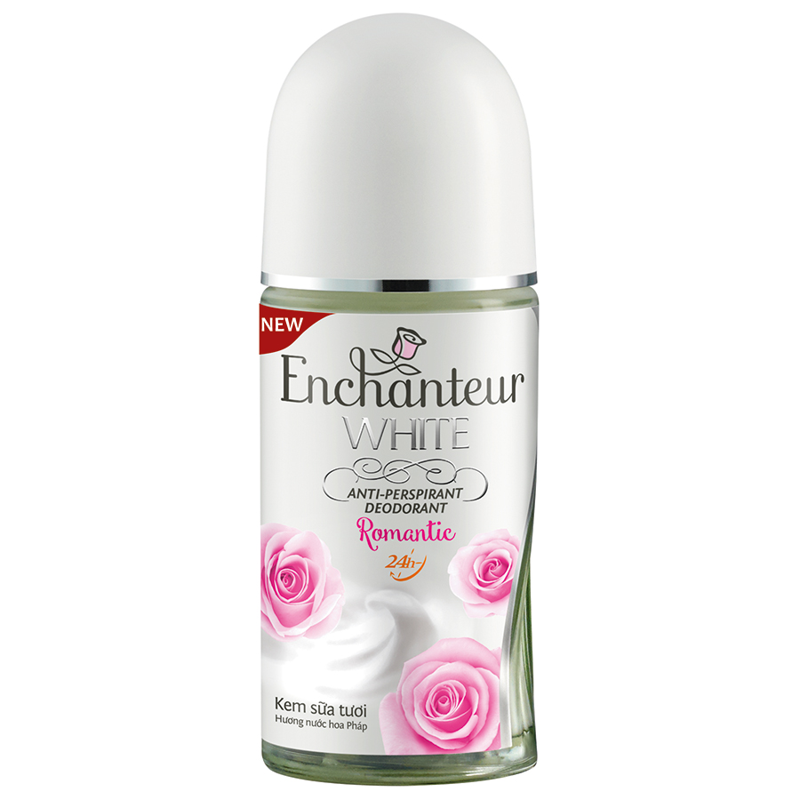 Lăn Khử Mùi Trắng Da Hương Nước Hoa Enchanteur Romantic 50ml - 1012063