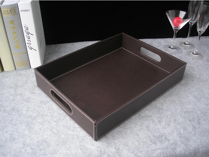 Khay đựng đồ bằng da cao cấp