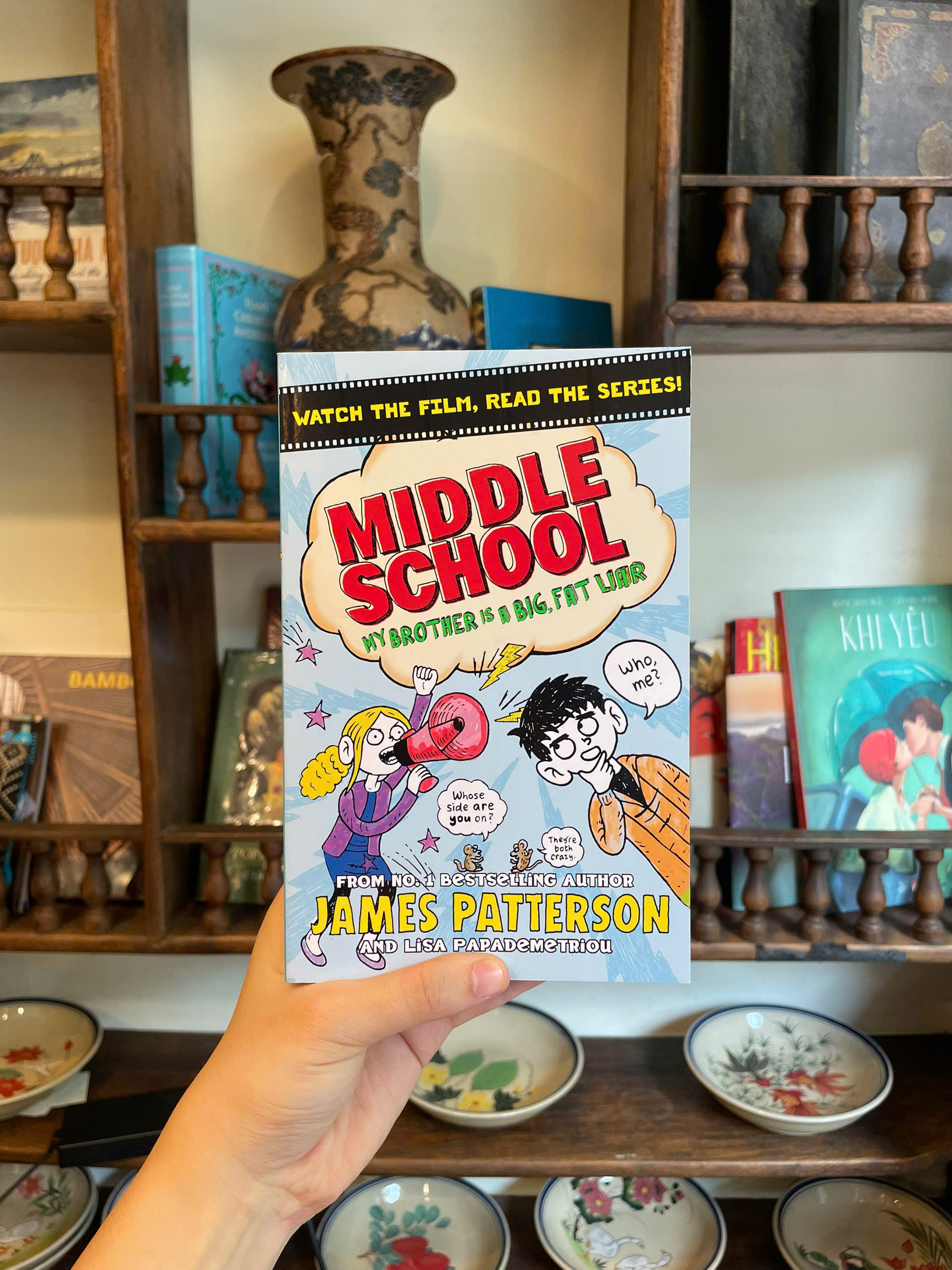 Sách - Middle School My Brother Is A Big Fat Liar by James Patterson - Sách ngoại văn, sách thiếu nhi tiếng Anh, bìa mềm