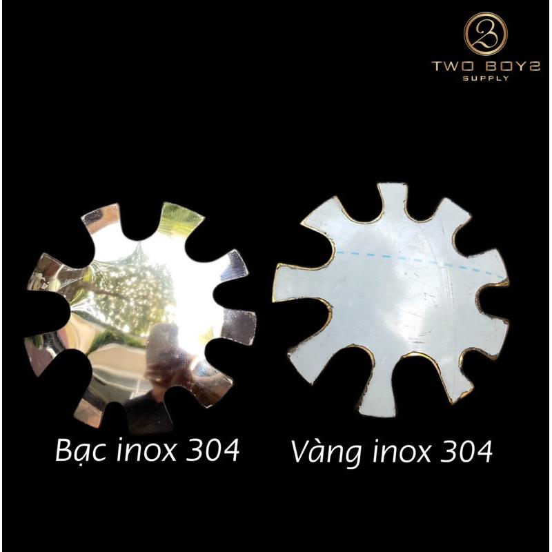 Khuôn cắt bột oval ngắn twoboys,inox 304