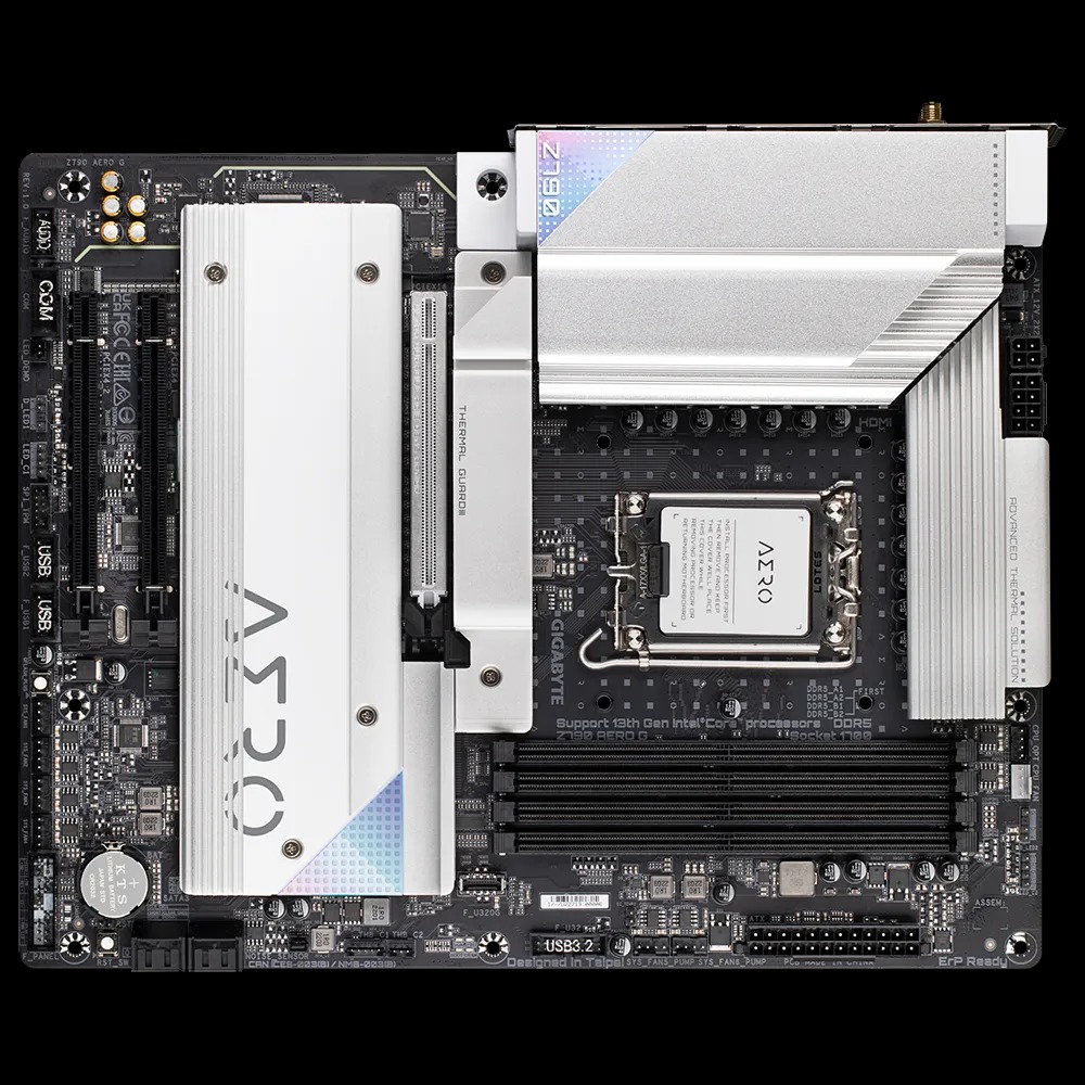 Mainboard Gigabyte Z790 AERO G Socket LGA1700 - Hàng Chính Hãng