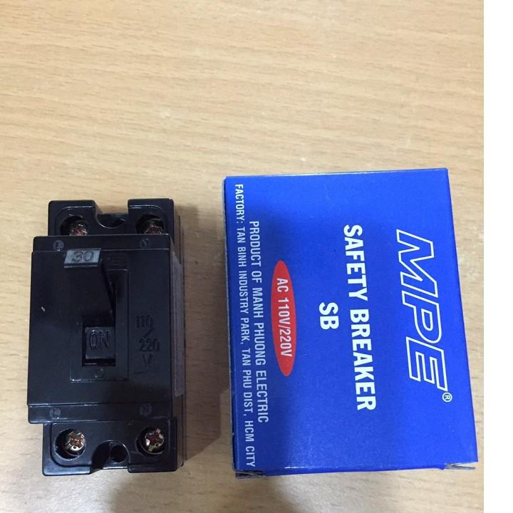 CẦU DAO ĐIỆN TỰ ĐỘNG MPE,CB CÓC 20A,30A,40A MPE