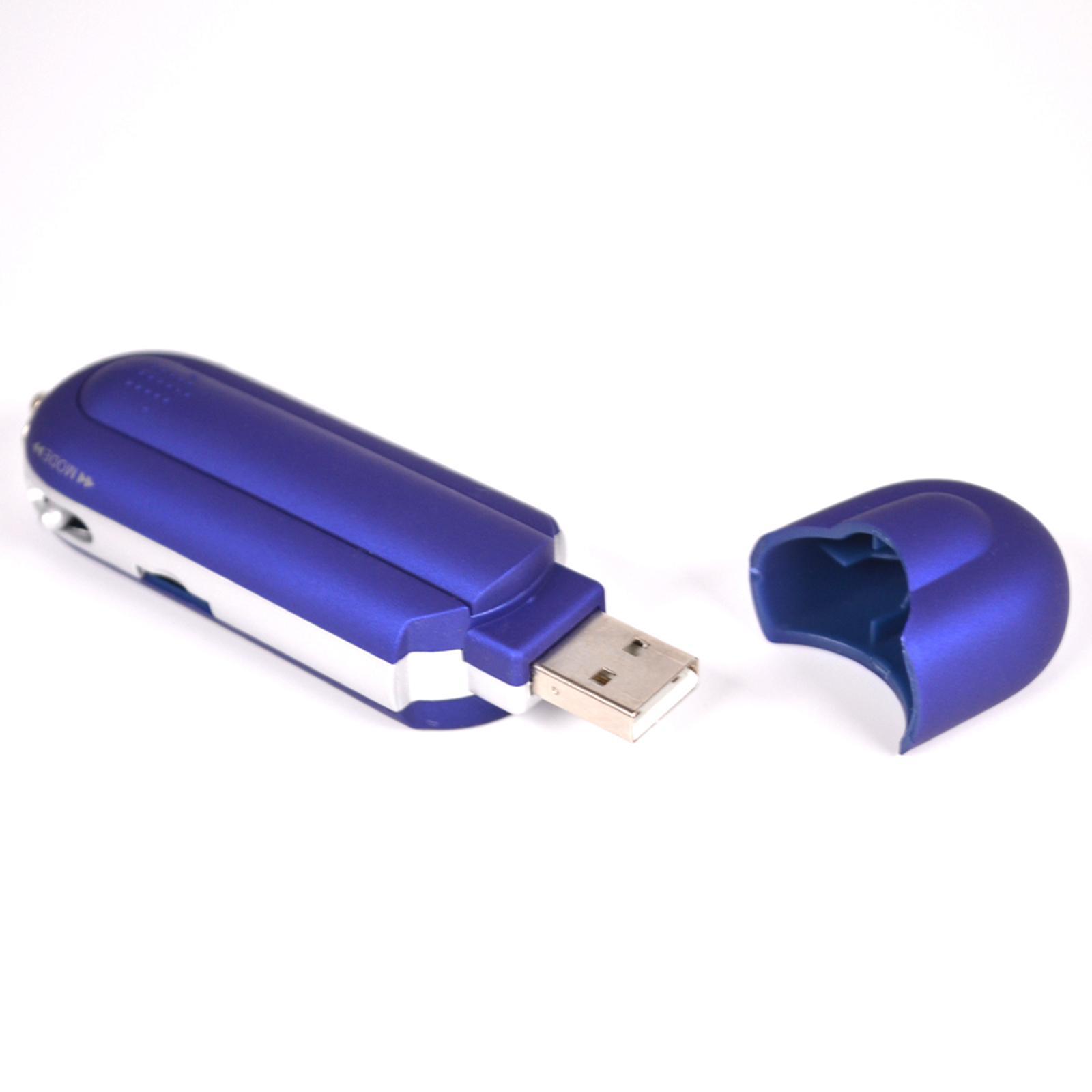8GB USB 2.0 Portable USB MP3 Music Player Digital LCD Screen Blue