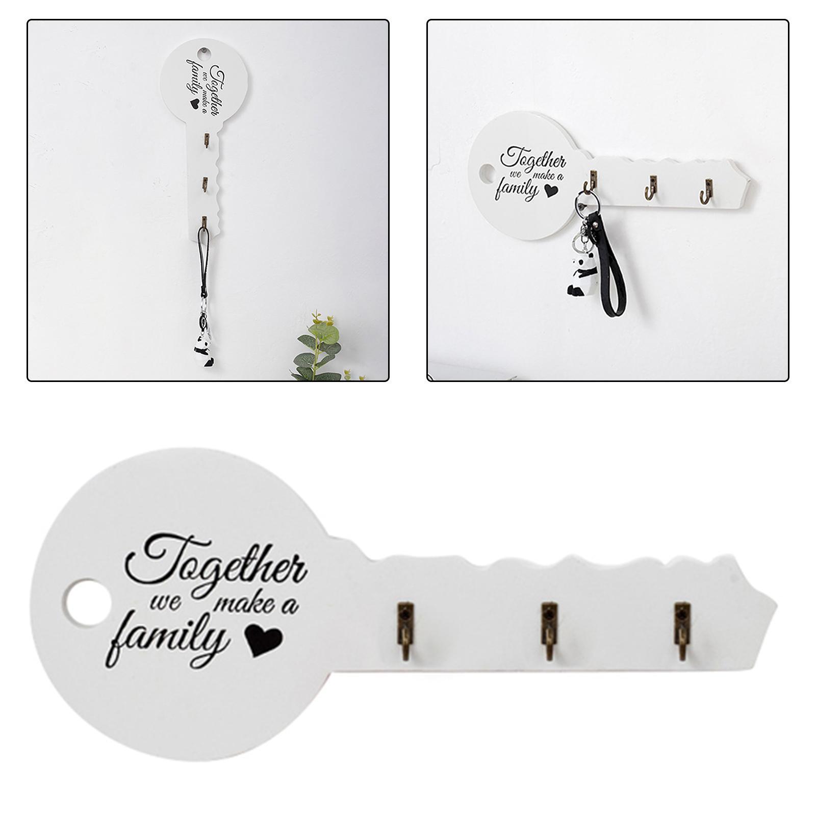 Wall Hook for Hanging Keys, Hats, Decorative Key Holder Storage Hanger Rack