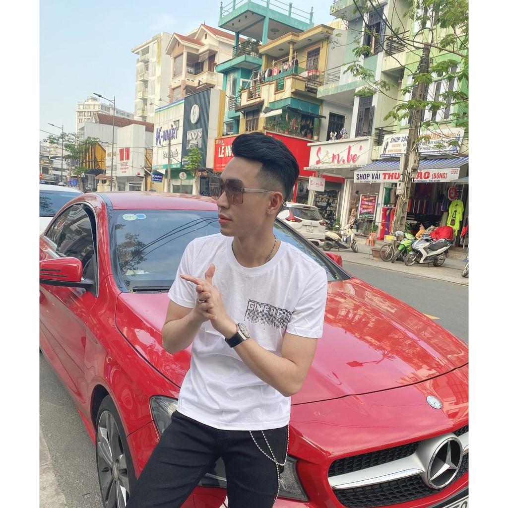 ÁO T-SHIRT SIÊU CẤP ĐÍNH ĐÁ CHỮ CHẢY