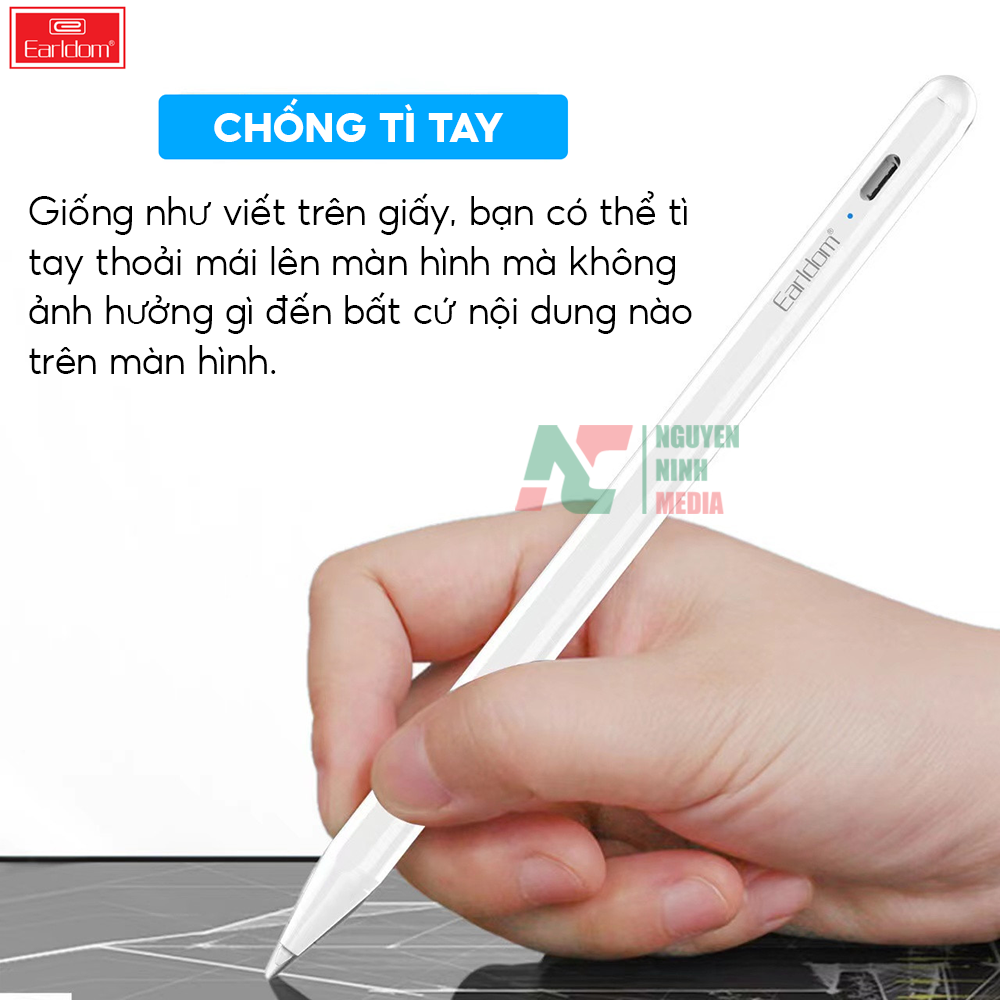 Bút Cảm Ứng Chống Tì Tay (Palm Rejecttion) Earldom ET - P4 - Hàng Chính Hãng