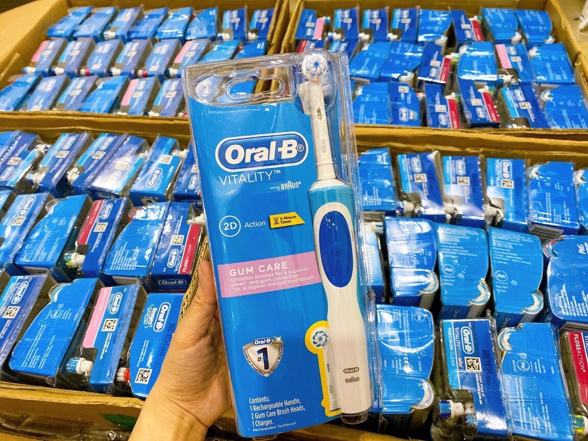 Bàn Chải Đánh Răng Điện Oral-B Vitality - Nhiều loại đầu