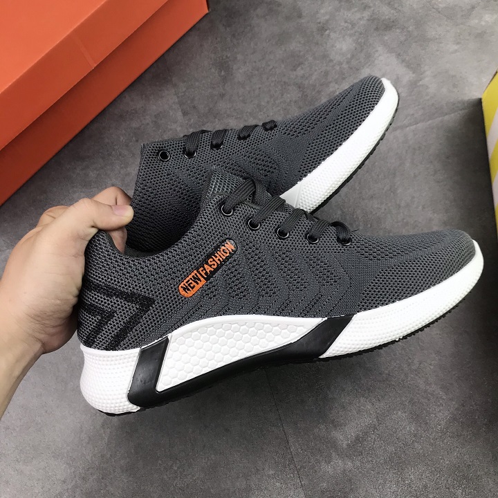 Giày Thể Thao Sneaker Nam , Đế Êm, Nhẹ Thoáng Khí, Thích Hợp Đi Chơi, Đi Hoc, Đi Làm, Đế Cao Su Đúc, Chống Trơn Trượt, Hạn Chế Mòn Đế, Miếng Lót Giày Cấu Trúc Tổ Ong Tạo Cảm Giác Êm S336