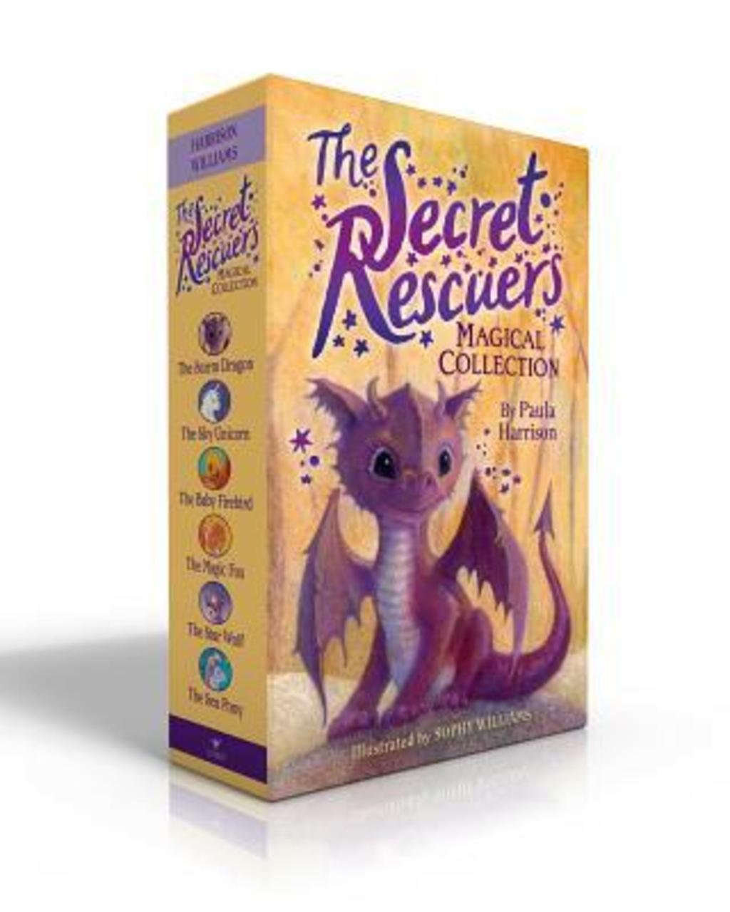 Sách - The Secret Rescuers Magical Collection : The Storm Dragon; The Sky Unicorn; The Bab by Paula Harrison