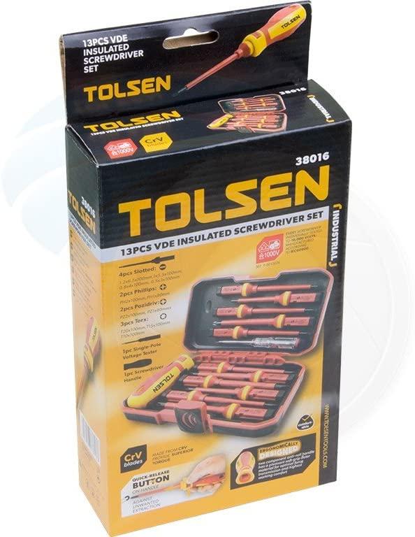 BỘ VÍT CÁCH ĐiỆN 13 CÂY TOLSEN 38016 - HÀNG CHÍNH HÃNG