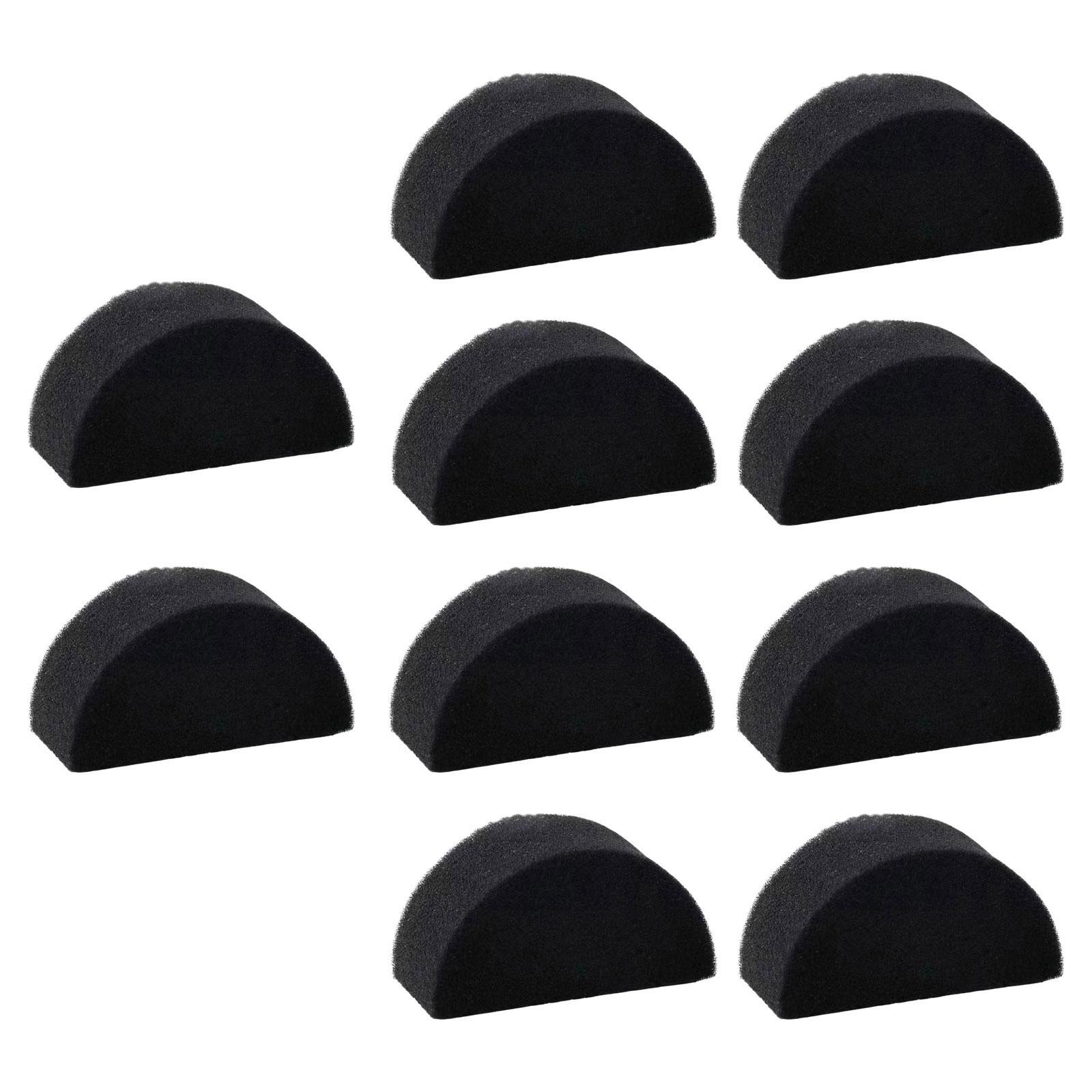 10x Body Painting Sponges for Kids High Density Black Face Painting Supplies