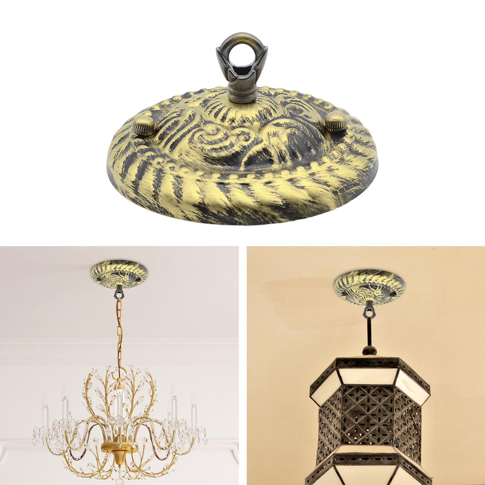 Ceiling Canopy with Hook Accessory Durable Ceiling Light Plate Lamp Base