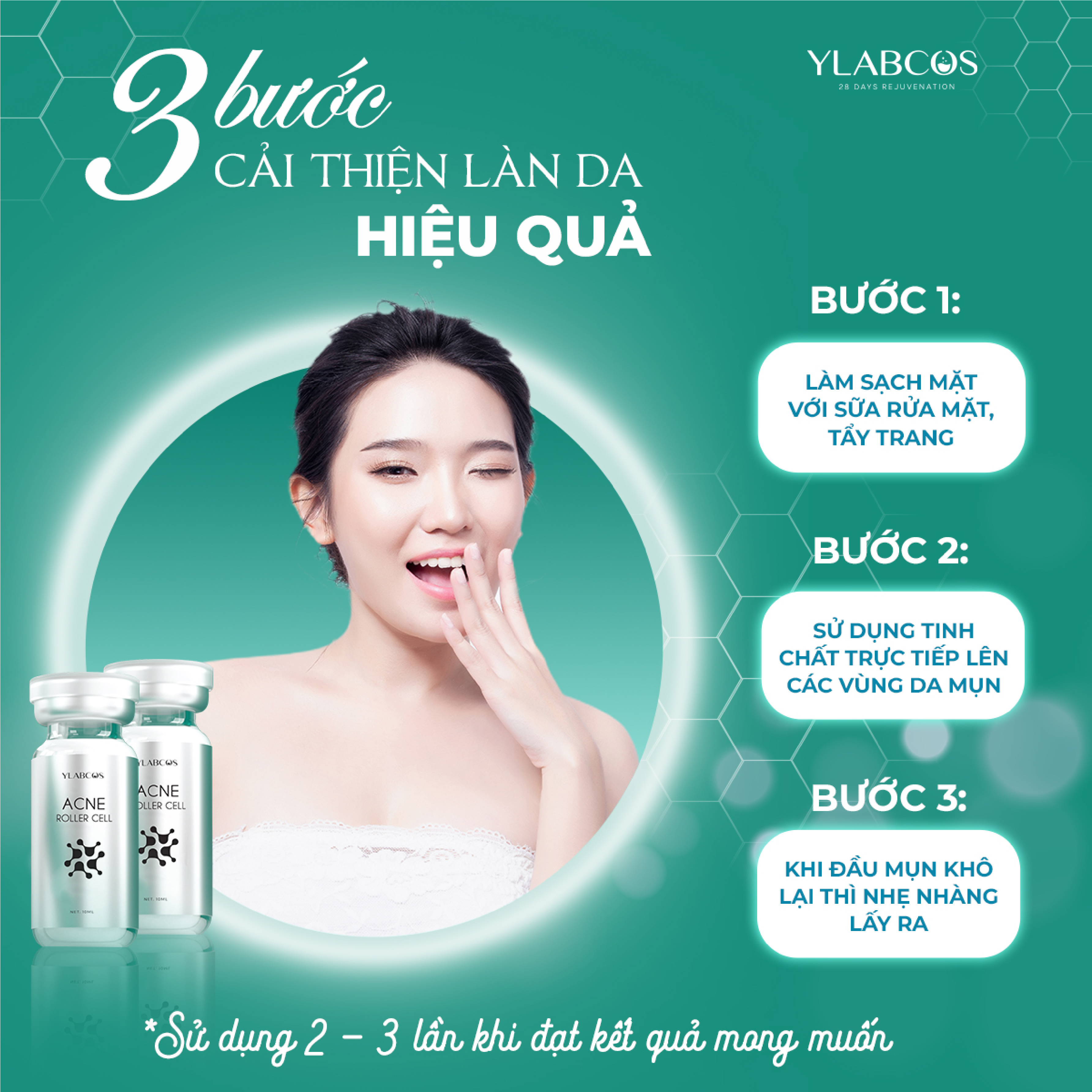 Tinh Chất Mụn Lăn - Acne Roller Cell