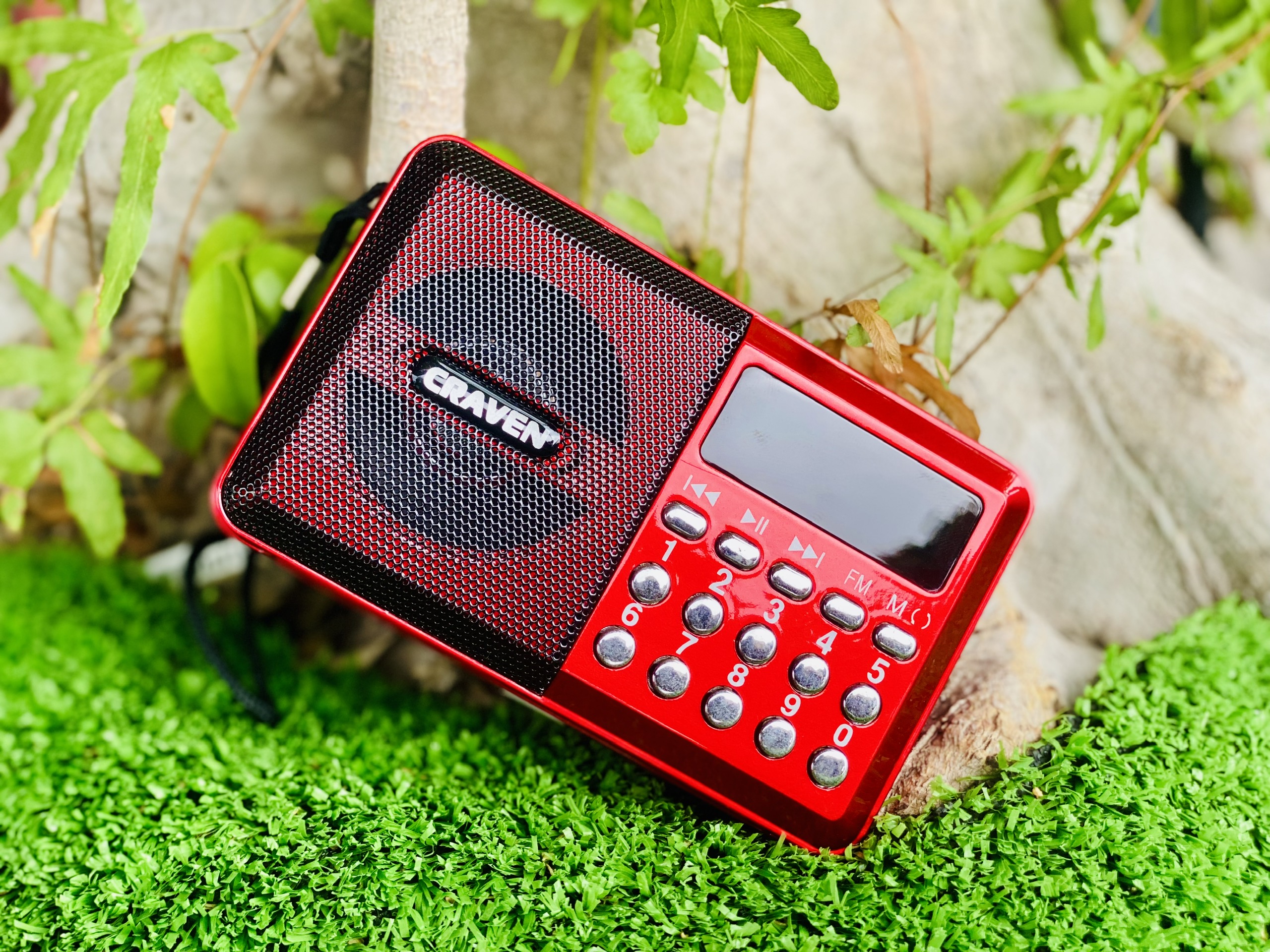 Đài Radion FM Craven CR26 Nghe Nhạc MP3, Nghe Đài, Tích Hợp Đèn Led ,HÀNG CHÍNH HÃNG