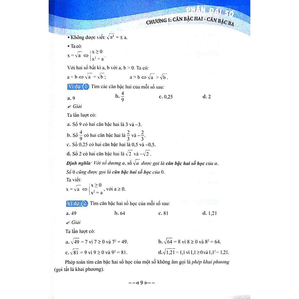 Tự Học - Nâng Cao Kiến Thức Toán 9