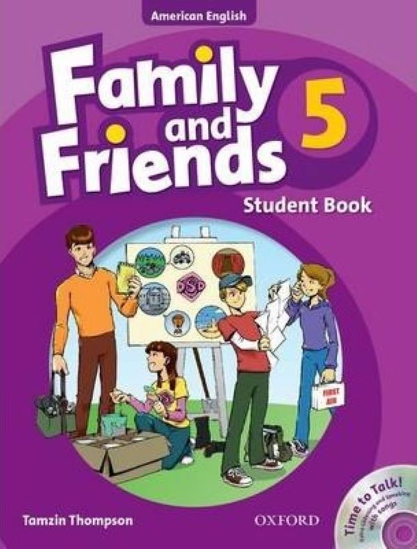 American Family &amp; Friends: 5 Student Book &amp; Student CD Pack