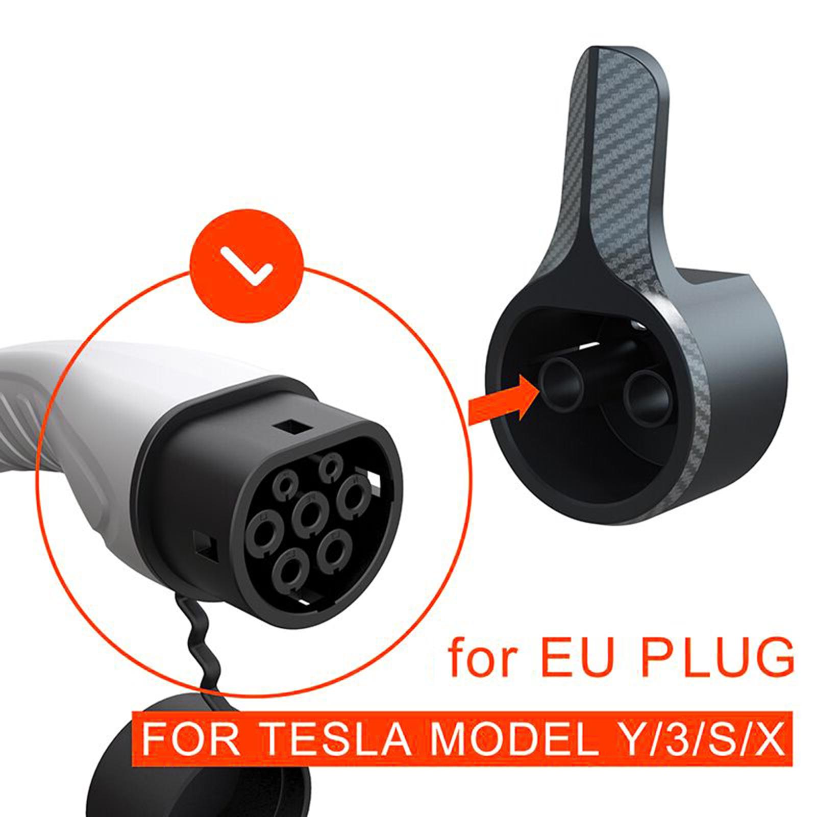 EV Charger Holder,Portable Wall Connector Holster,Electric car Cable Organizer For Type 2 Charging Nozzle Dock Mount