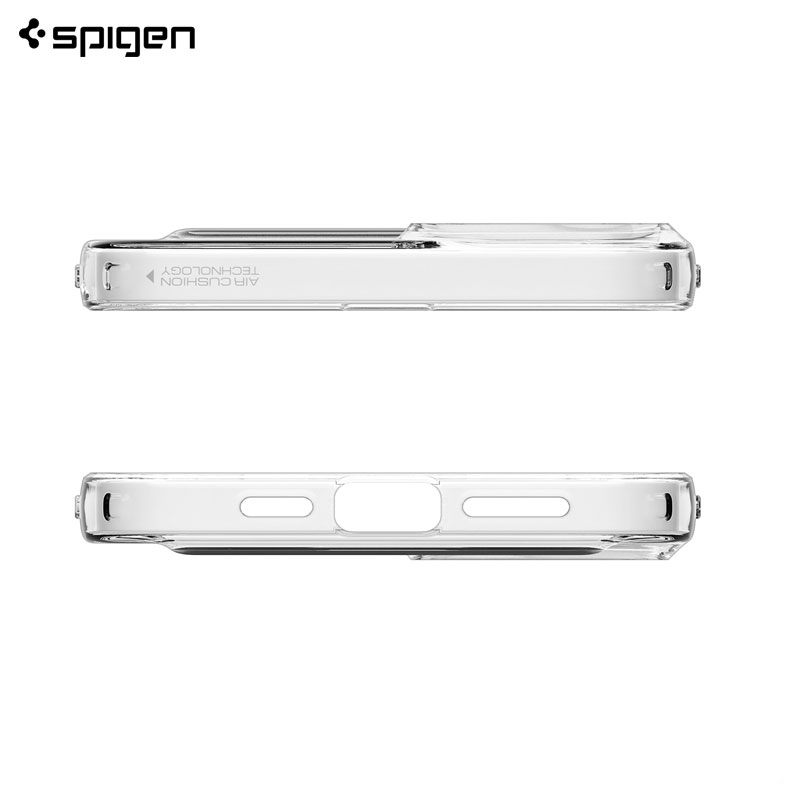 Ốp Lưng dành cho iPhone 14/14 Pro/14 Plus/14 Pro Max SPIGEN Crystal Slot Dual Crystal Clear - Hàng Chính Hãng