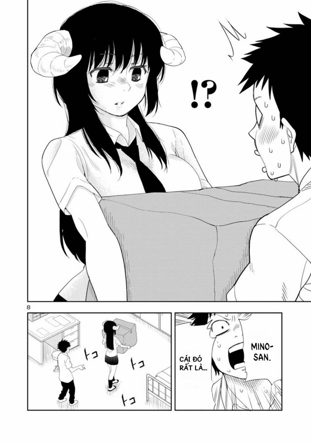 mình có thể chạm vào chỗ "ấy" của mino-san không? chapter 8 9