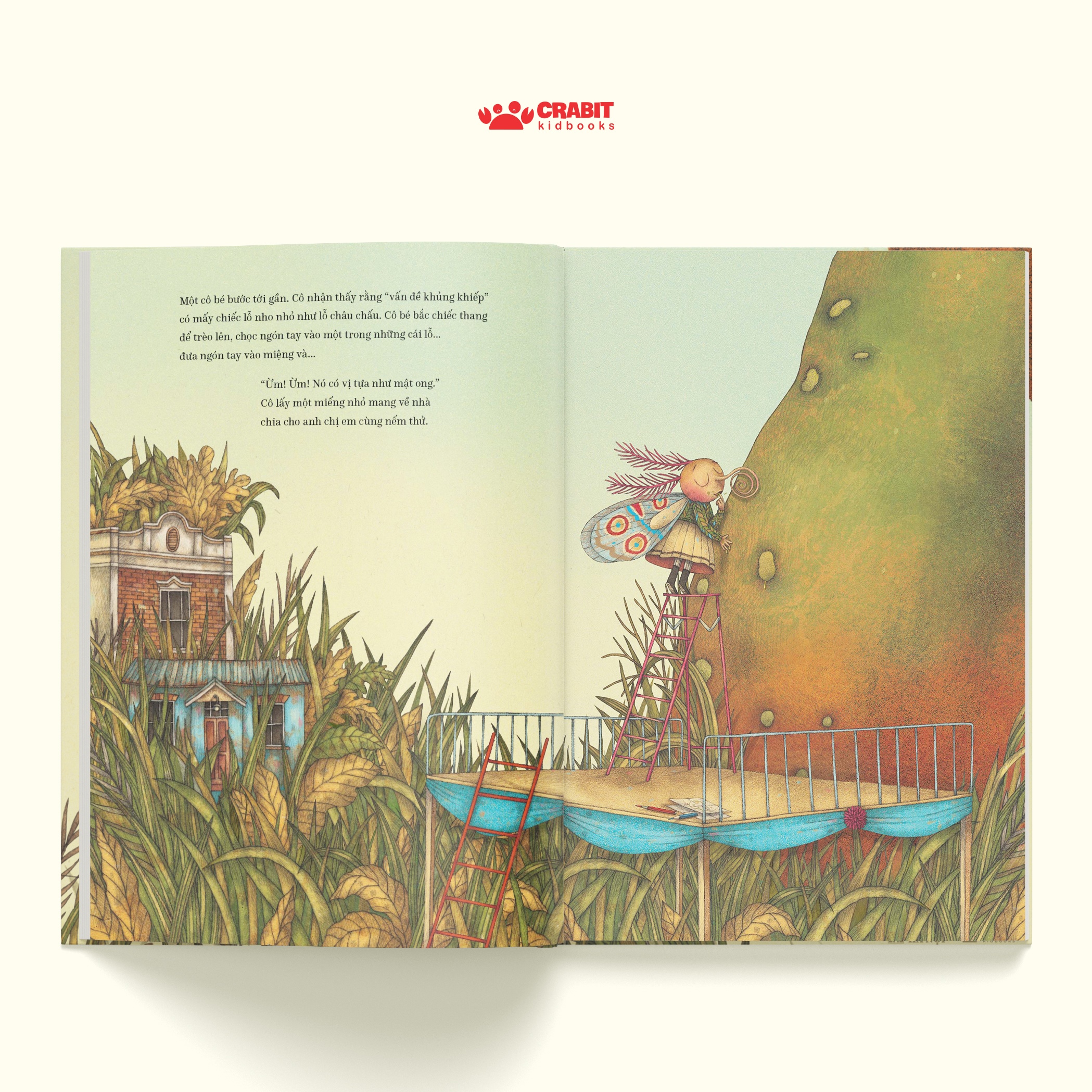 Sách - To như trái núi, nhẹ tựa lông hồng - Crabit Kidbooks