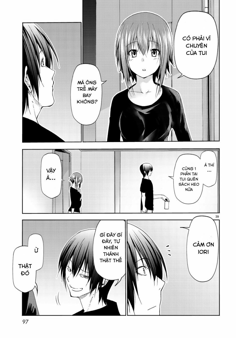 cô gái thích lặn - grand blue chapter 57 39