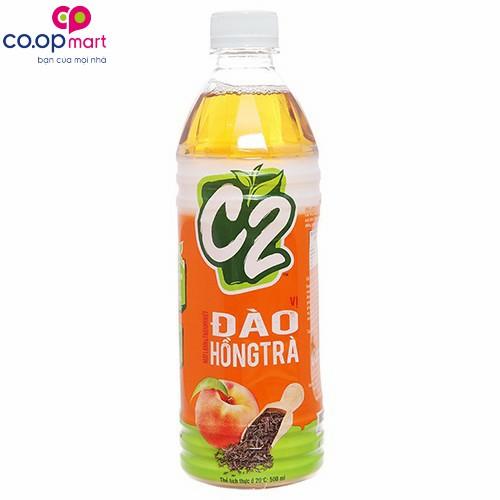 Hồng trà C2 vị đào 500ml -3447551