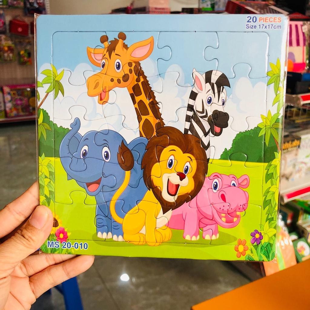 Tranh xếp hình 20 miếng