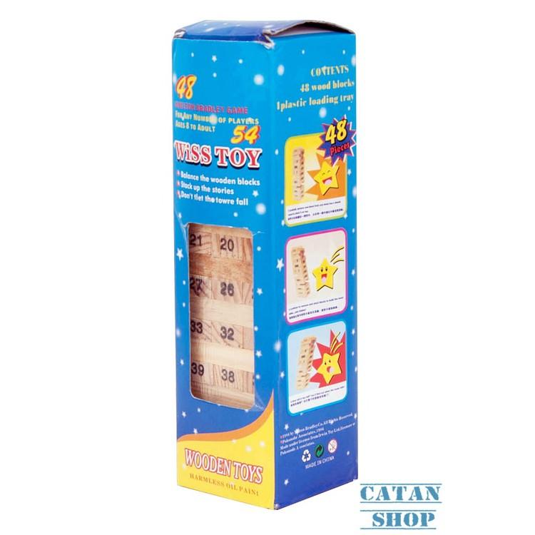 Bộ đồ chơi rút gỗ mini Wiss Toy 54 thanh cho bé, đồ chơi giải trí cho các bạn trẻ BB27-RG54