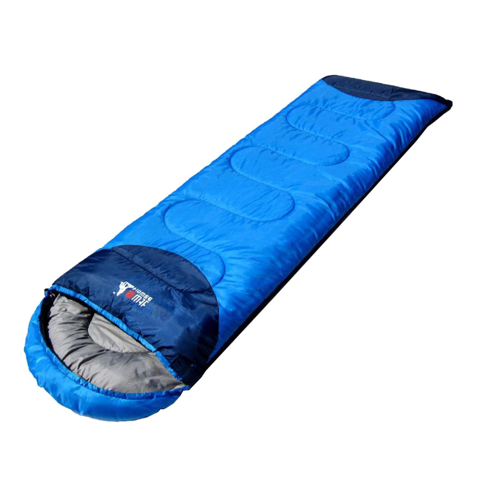 Camping Sleeping Bag - 3 Season Warm & Cool Weather - Summer, Spring, Fall, Lightweight, Waterproof for Adults & Kids - Outdoor Travel Hiking Gear