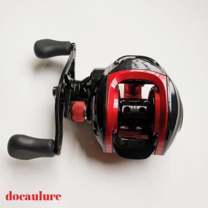 Bộ cần câu lure máy ngang cao cấp kèm dây câu lure và hộp mồi