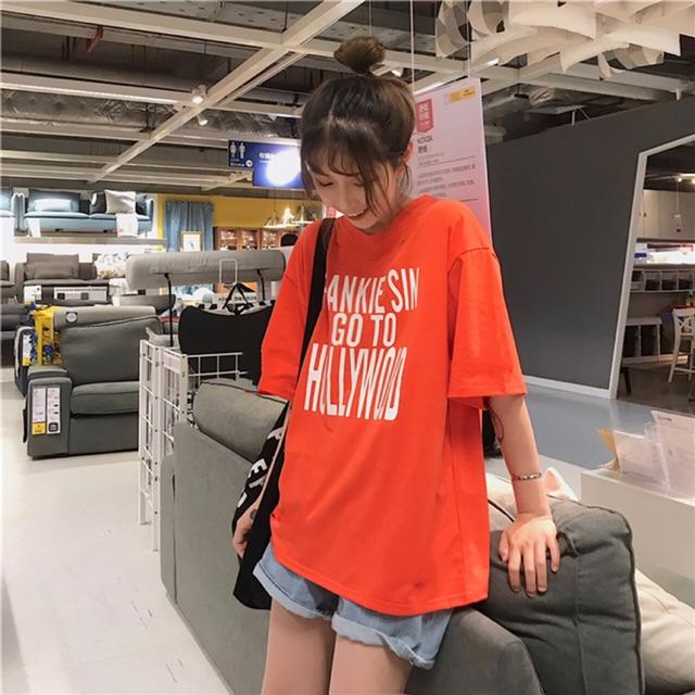 Áo thun tay lỡ form rộng