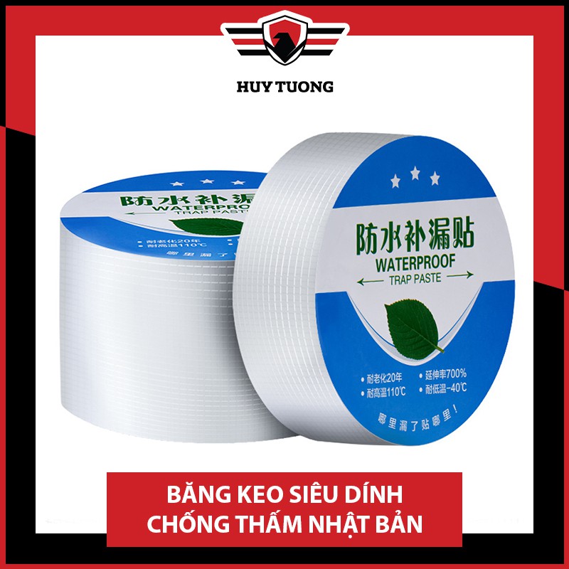 Băng Keo Chống Thấm Chống Dột Đa Năng Siêu Dính, cuộn 5m x 5cm