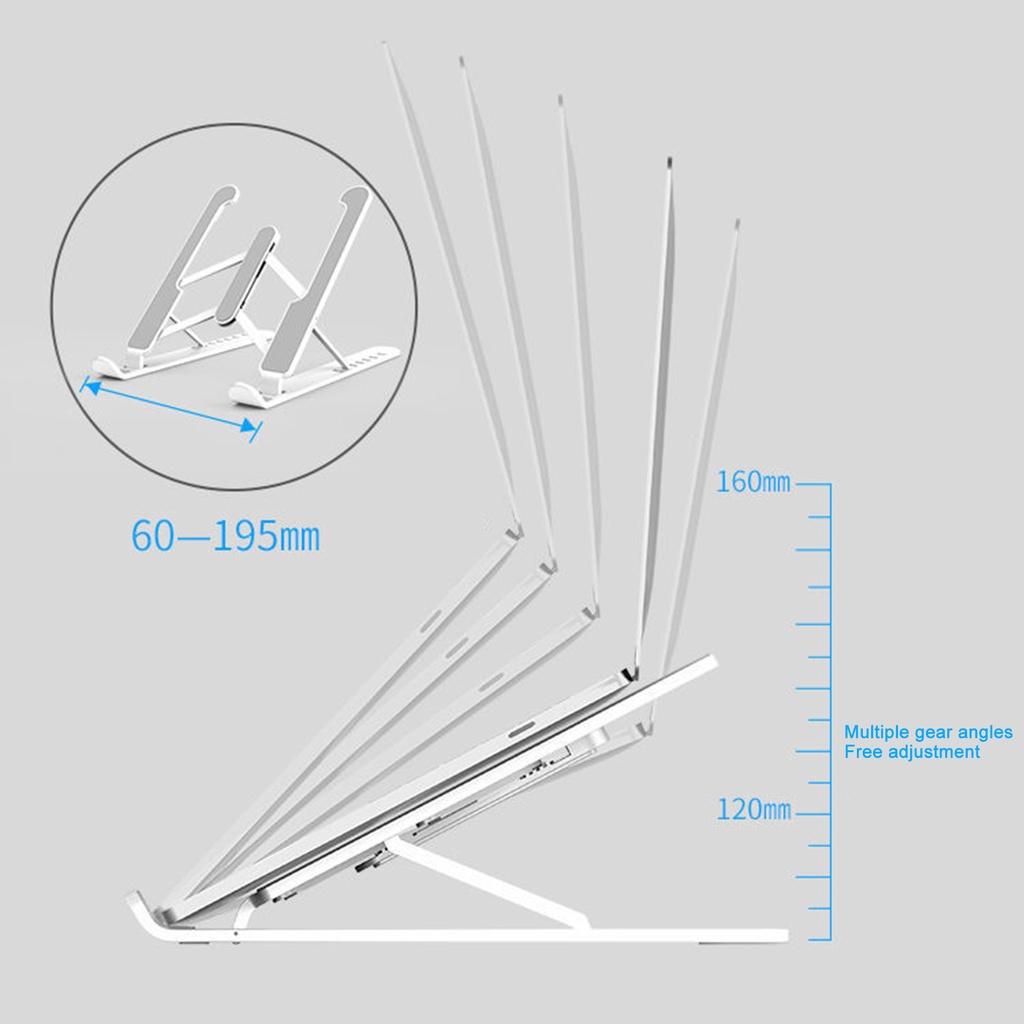 Giá đỡ laptop/máy tính bảng 10-17.3inch chống trượt có thể điều chỉnh