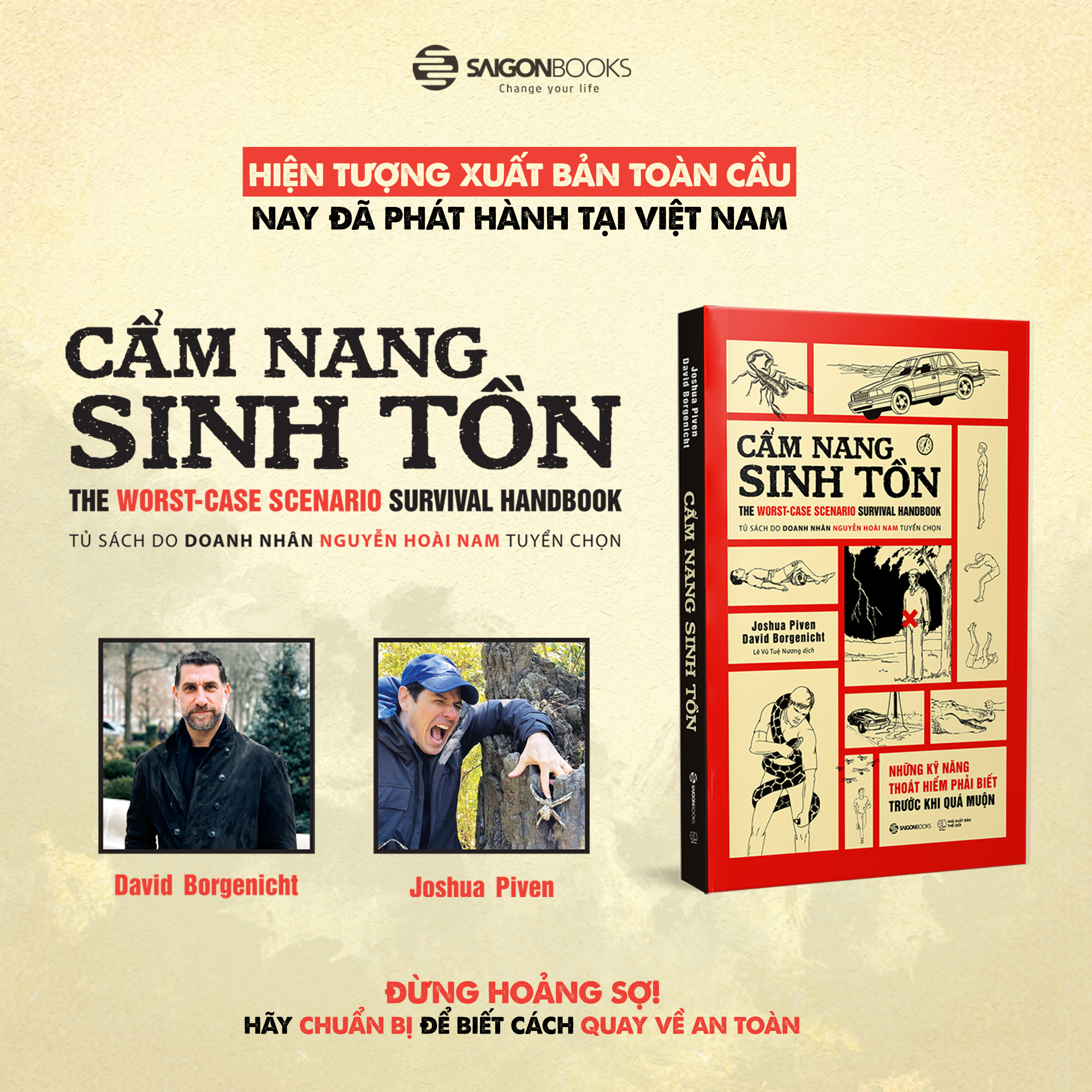 Sách - Cẩm Nang Sinh Tồn - Những Kỹ Năng Thoát Hiểm Cần Phải Biết Trước Khi Quá Muộn