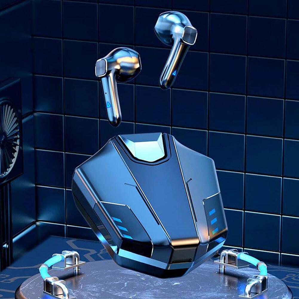 Bh113 Tai nghe 5.2 tương thích với Bluetooth không dây Chống ồn Tai nghe thể thao Tai nghe chơi game trong tai