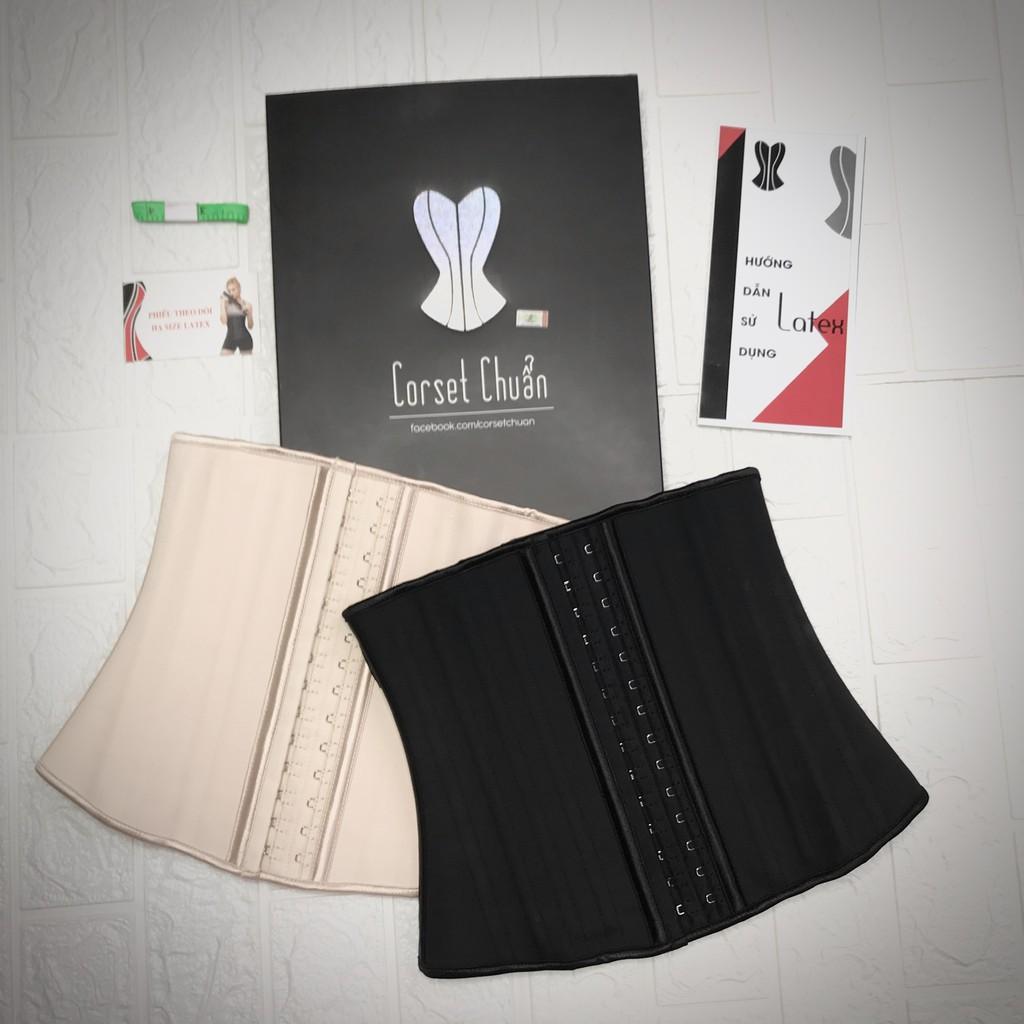 Đai nịt bụng latex Hy Lạp 25 xương - Đai latex thông hơi nhập khẩu - Gen nịt bụng định hình