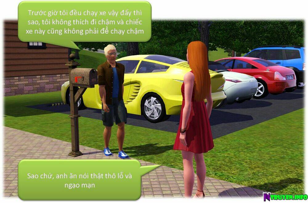 truyện sims - bí mật màu xanh chapter 1 40