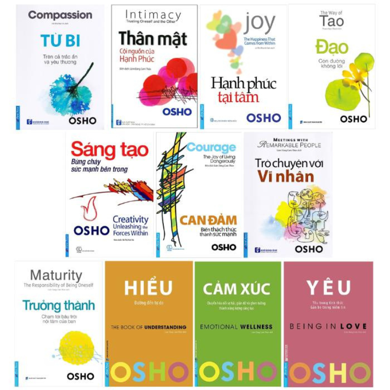 Bộ 11 Quyển Sách Của Osho - First News