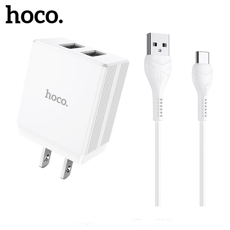 Bộ Củ Sạc Hoco DC01 Max Cáp TypeC - Hàng chính hãng